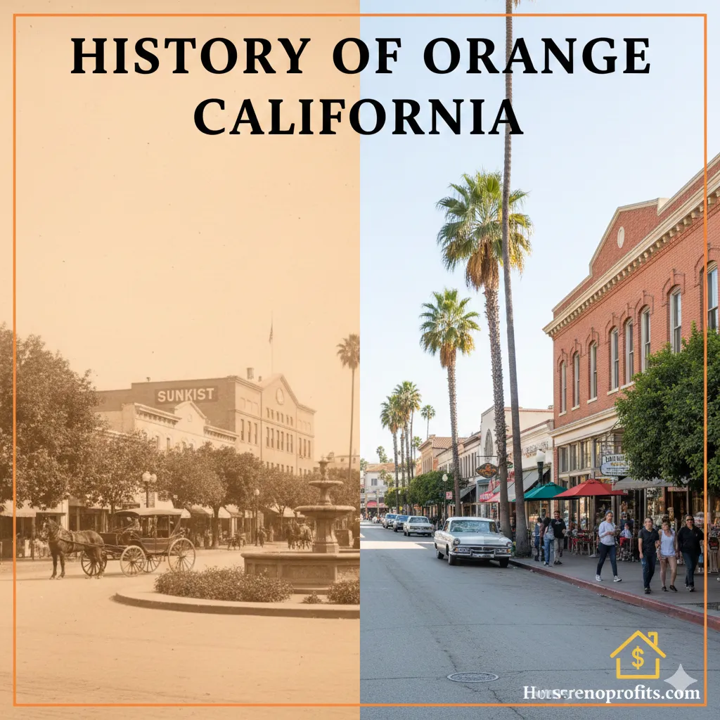 History of orange California