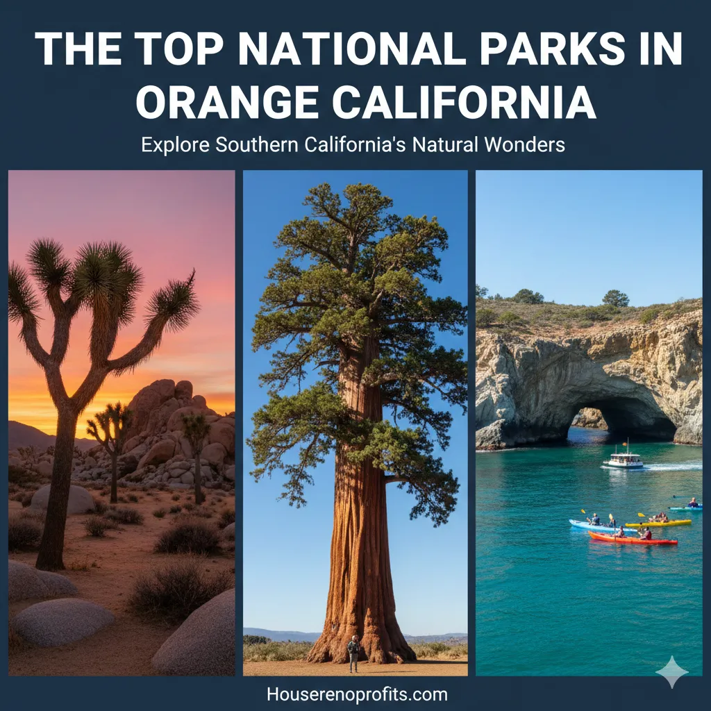 The top national parks in orange California