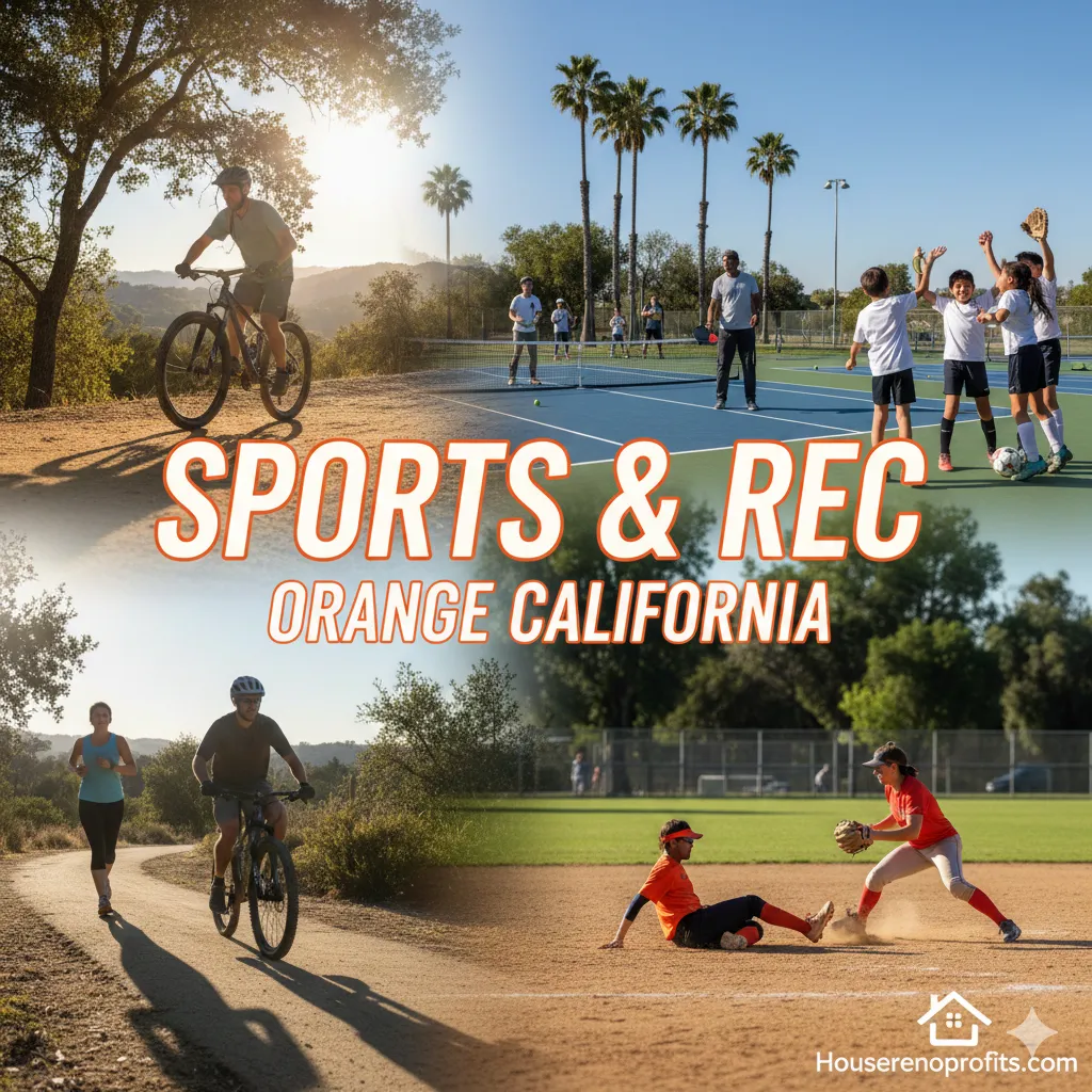 Sports and Rec around orange California