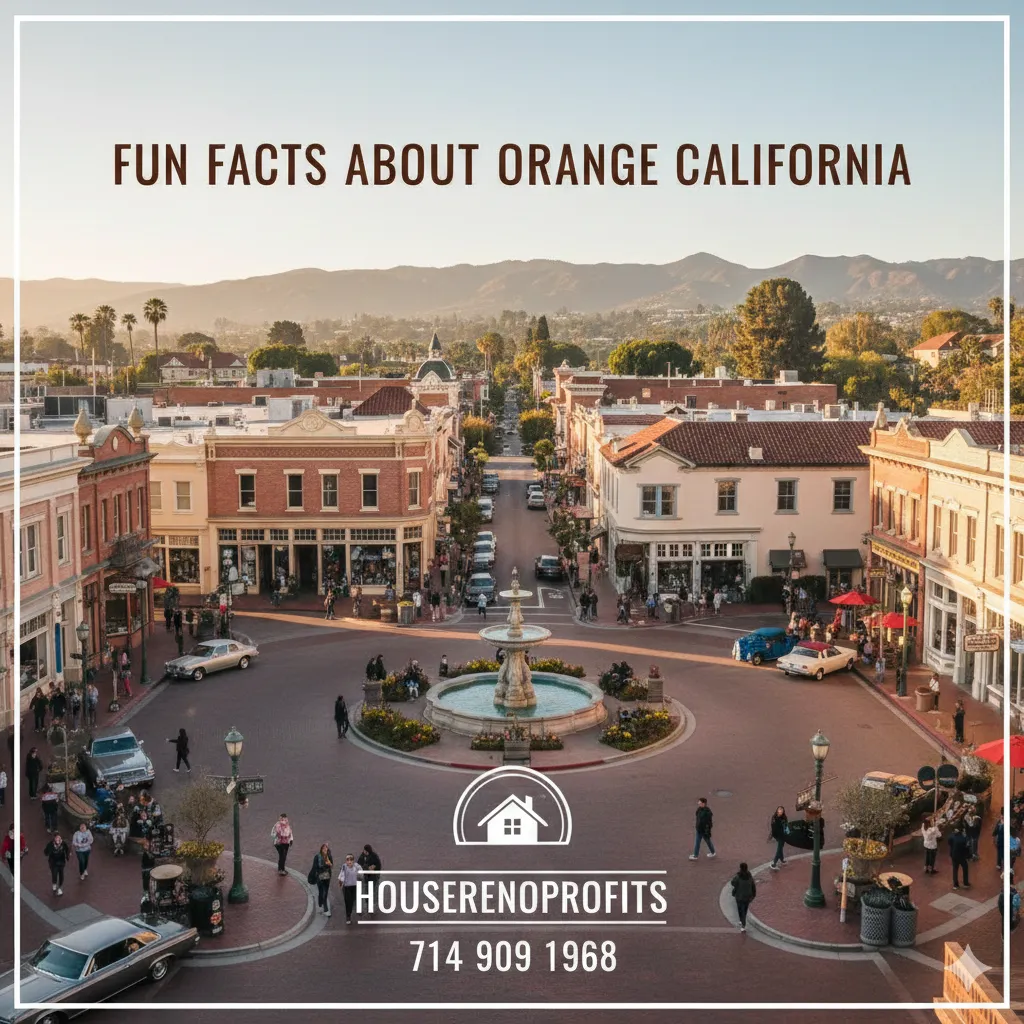 Fun facts about orange California