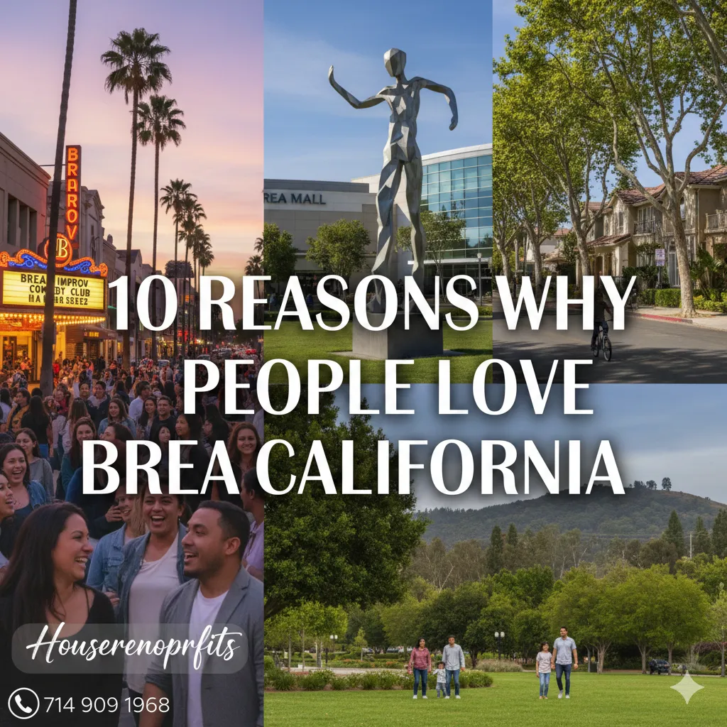 10 reasons why people love brea California