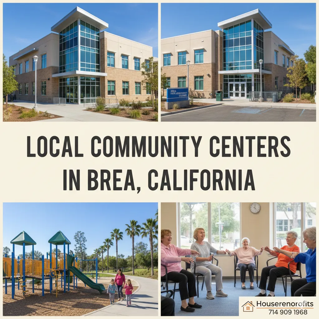 Local community centers in brea California