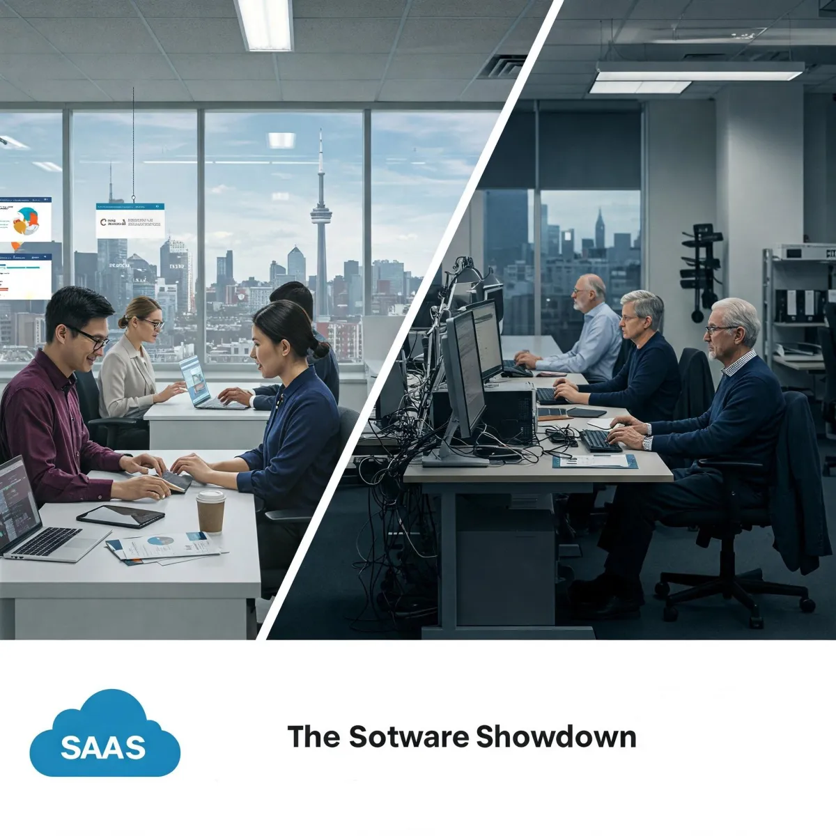 SaaS vs. Traditional Software