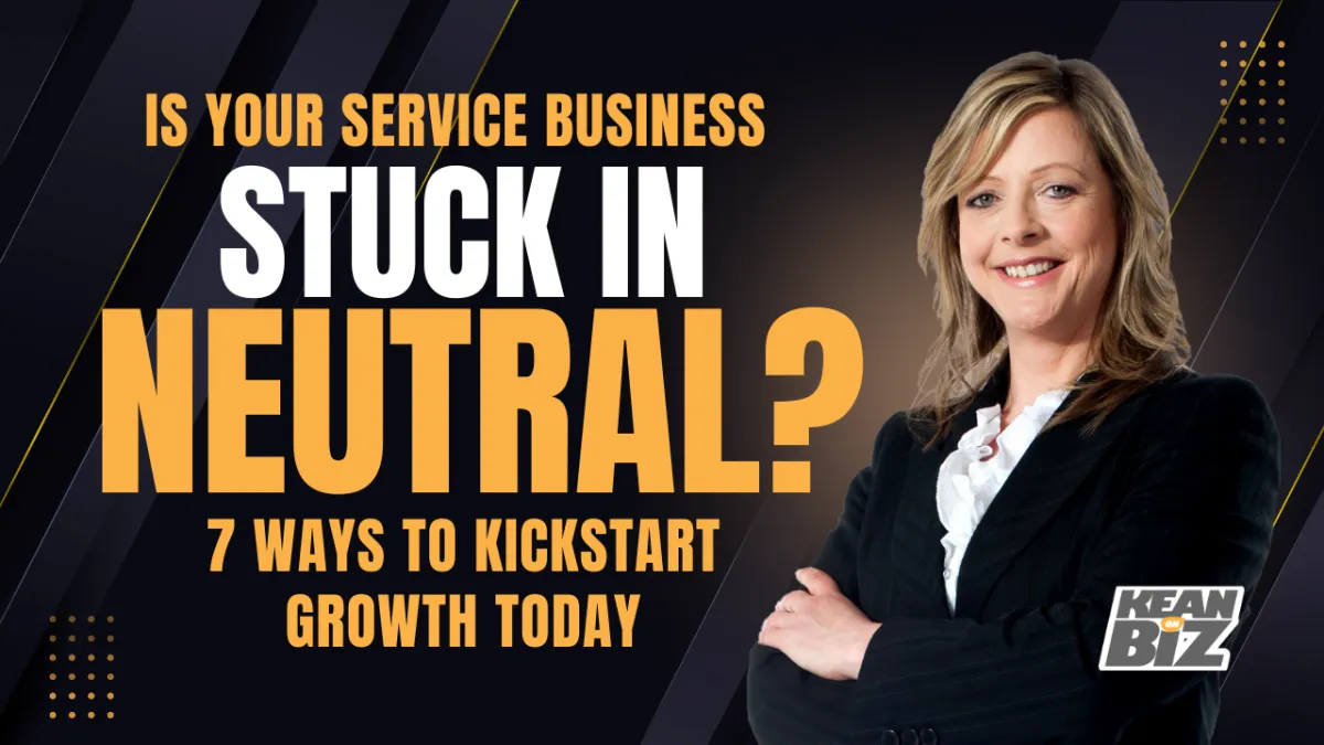 Service business stuck