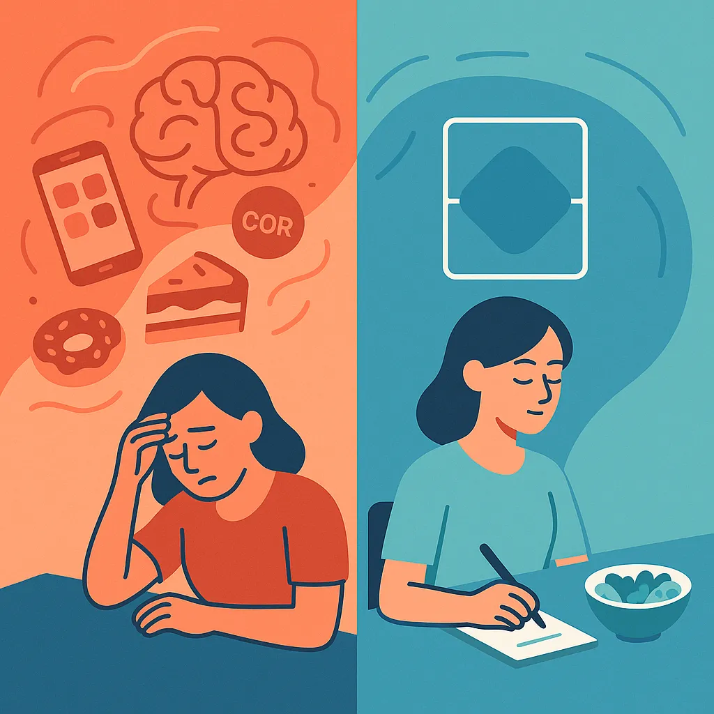 Stress và sự thèm ăn đồ ngọt mất kiểm soát