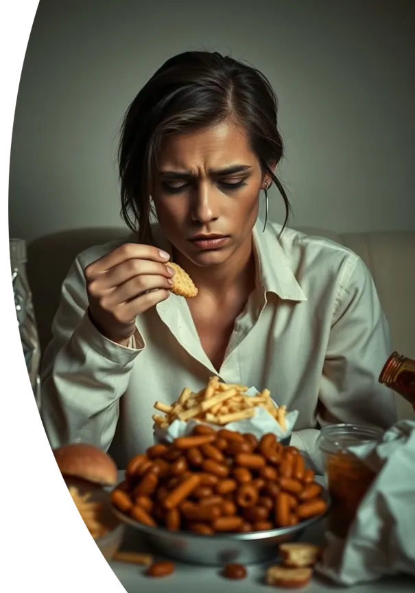 Stress và vòng xoáy tăng cân