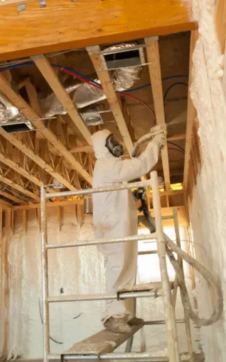 a spray foam insulation expert addressing HVAC concerns