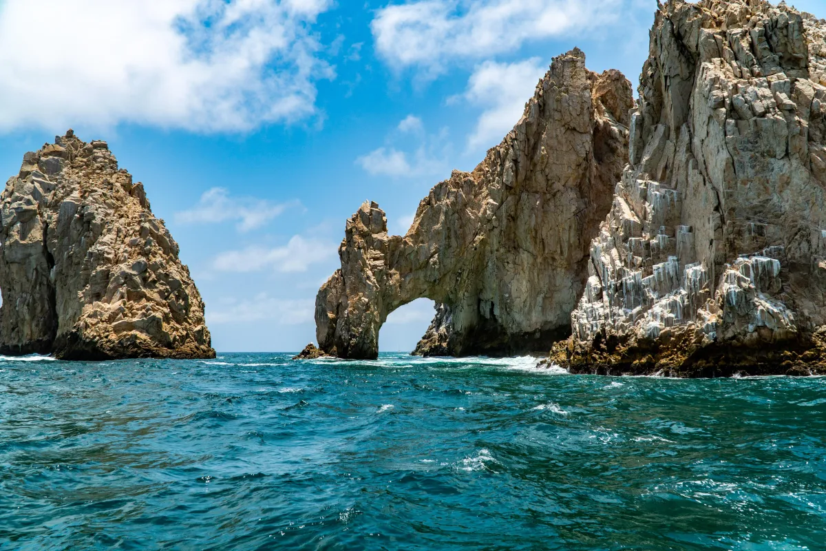 Arch rock formation at Land’s End, Cabo San Lucas