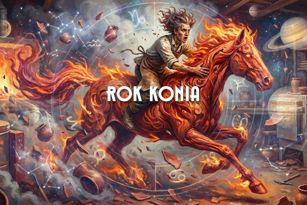 HOROSKOP CERAMIKA 2026: Rok Ognistego Konia, czyli wielkie galopowanie po pracowni