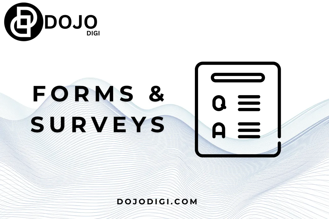 All About Infinite Forms & Surveys