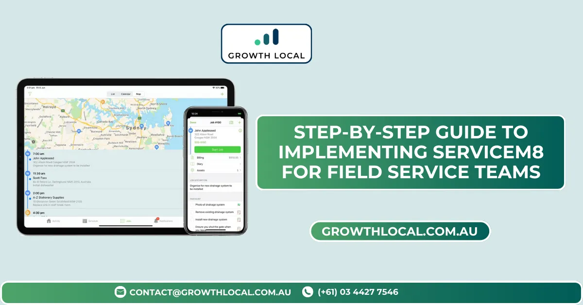 Step-by-Step Guide to Implementing ServiceM8 for Field Service Teams