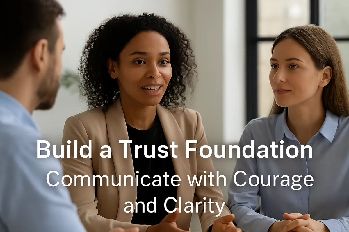 Build a Trust Foundation:  Communicate with Courage and Clarity