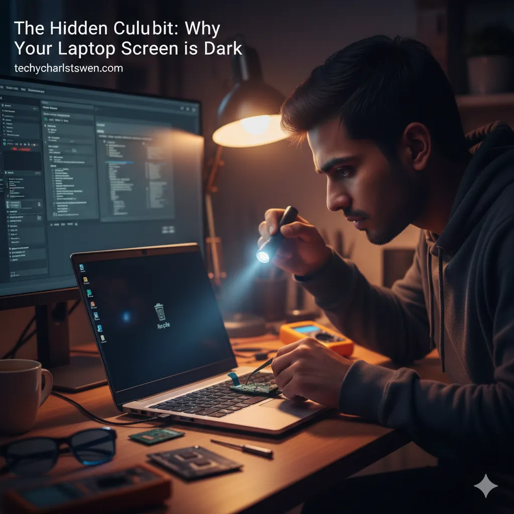 The Hidden Culprit: Why Your Laptop Screen is Dark (Even When the Power is On)