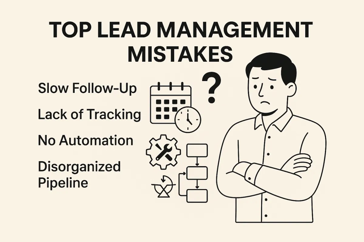 Top Lead Management Mistakes Local Businesses Must Avoid (2026 Guide)