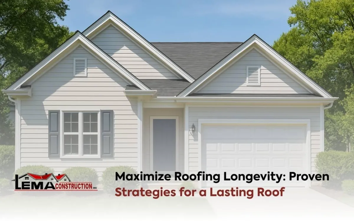 Certified roofer inspecting a home roof for improved roofing longevity