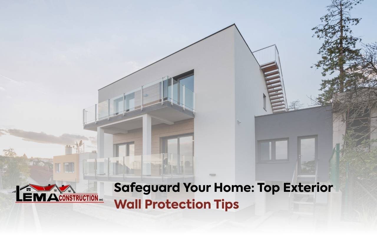 Weatherproofing layers for exterior wall protection