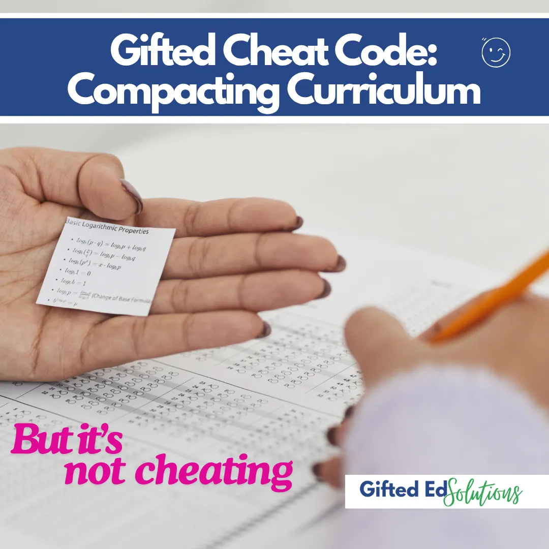 Compacting Curriculum: The Cheat Code for Gifted Education!