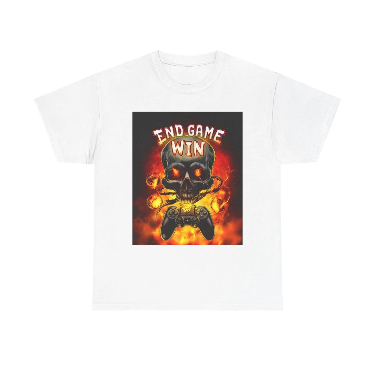 Gaming Skull Graphic Tee