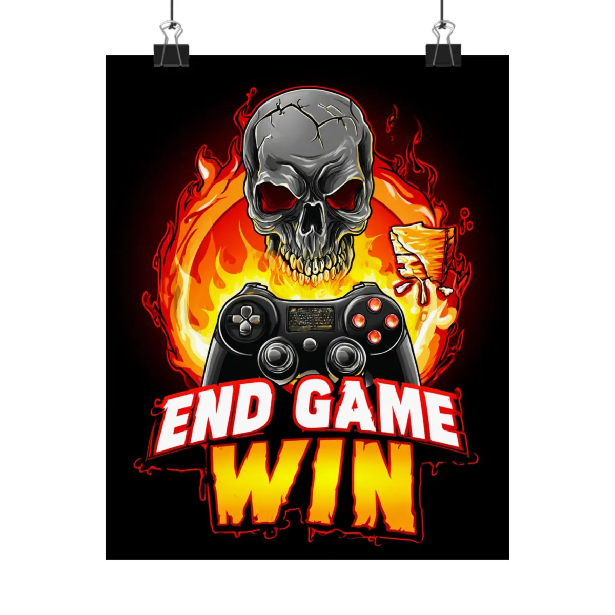 Gaming Wall Art Poster - End Game Win