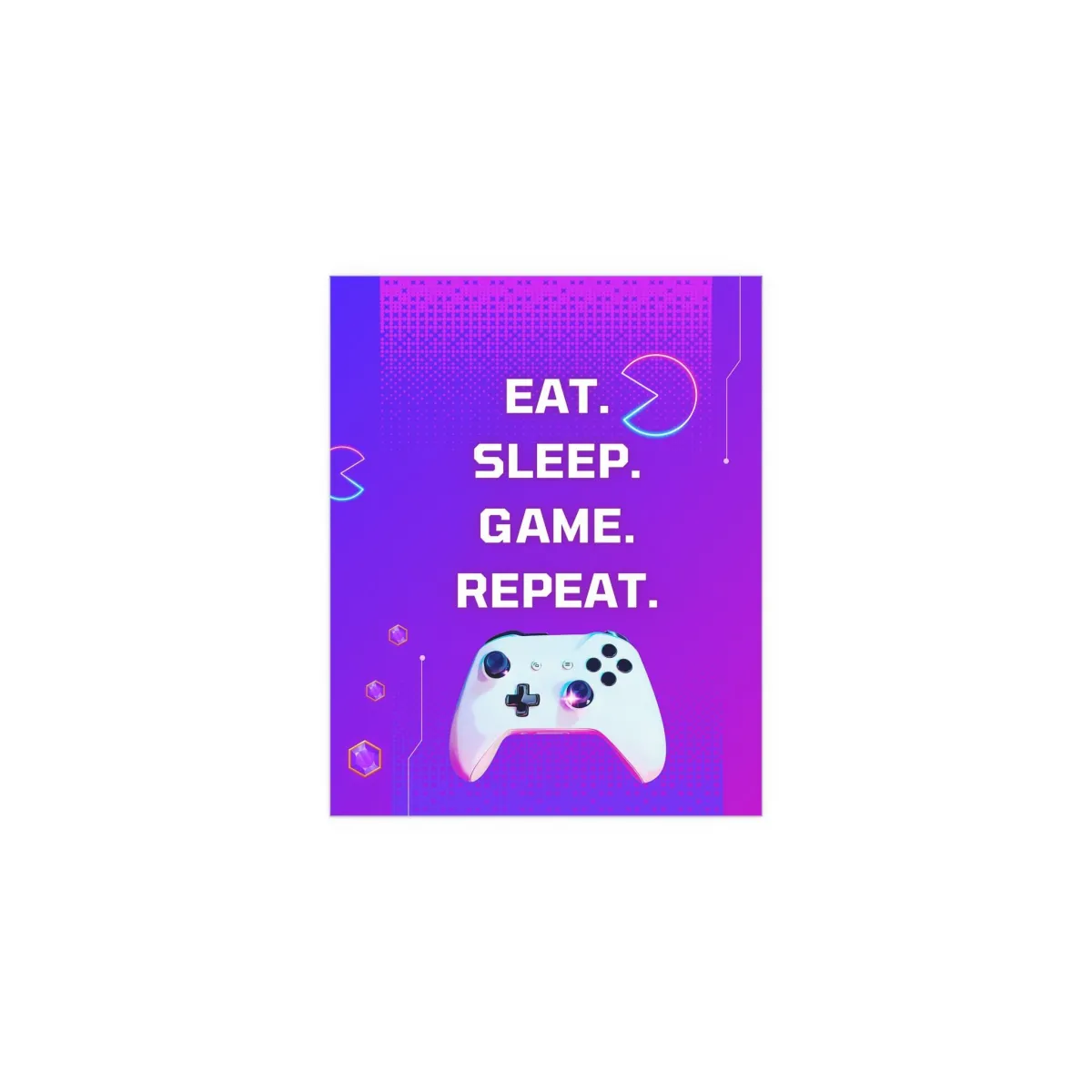 End Game Win, Indoor and Outdoor Silk Posters