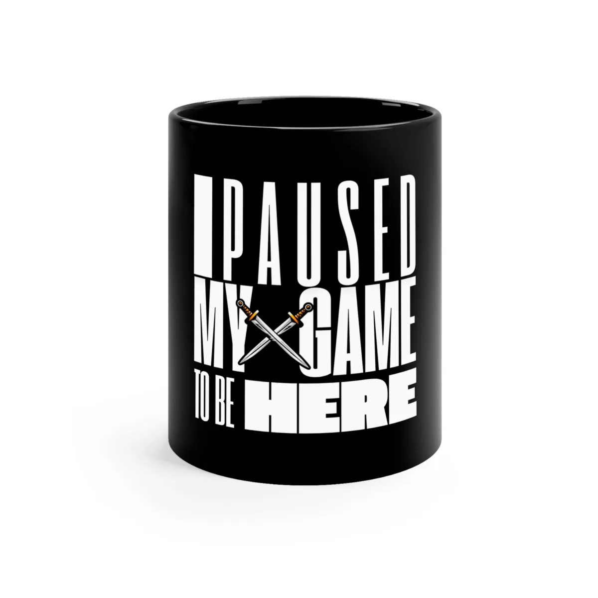 End Game Win, Black Coffee Mug