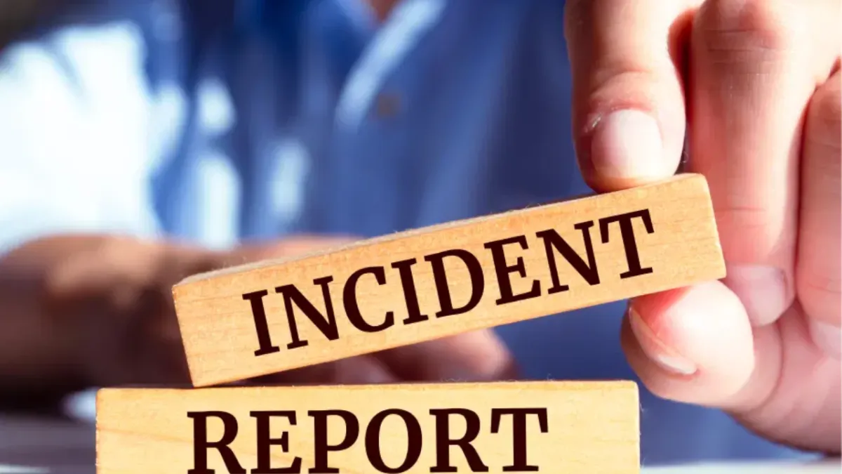 How to Write an "Incident Report"