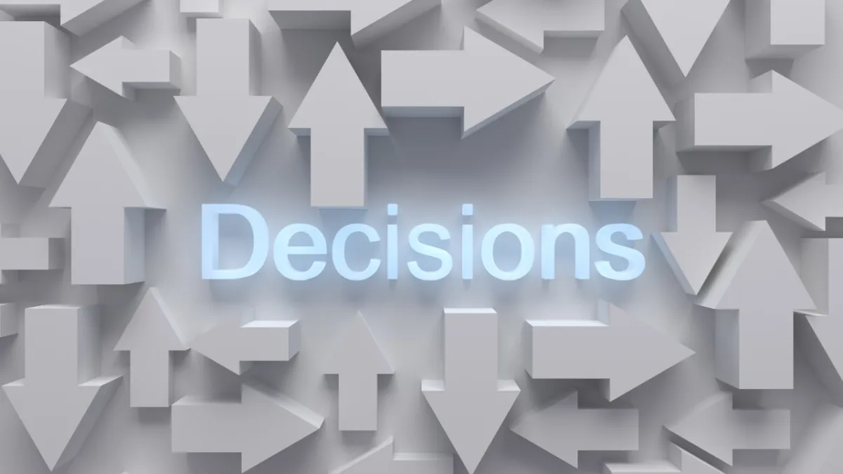 Decisions Based on Data