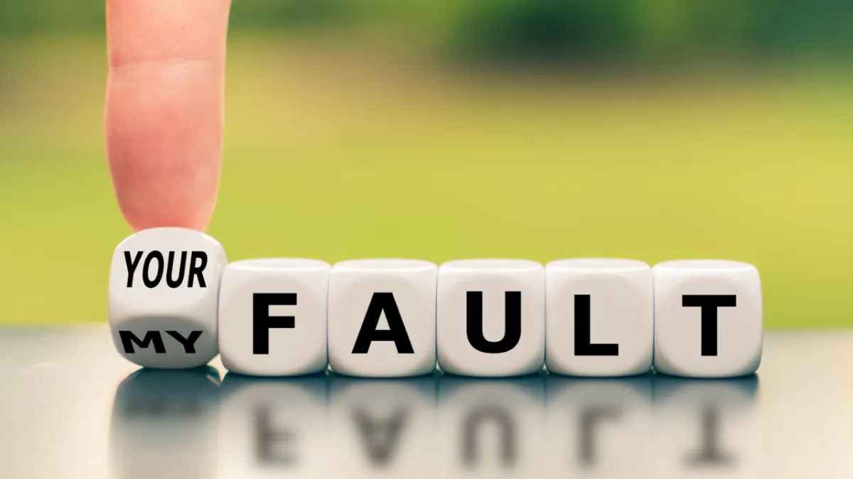 Don't Play the Blame Game