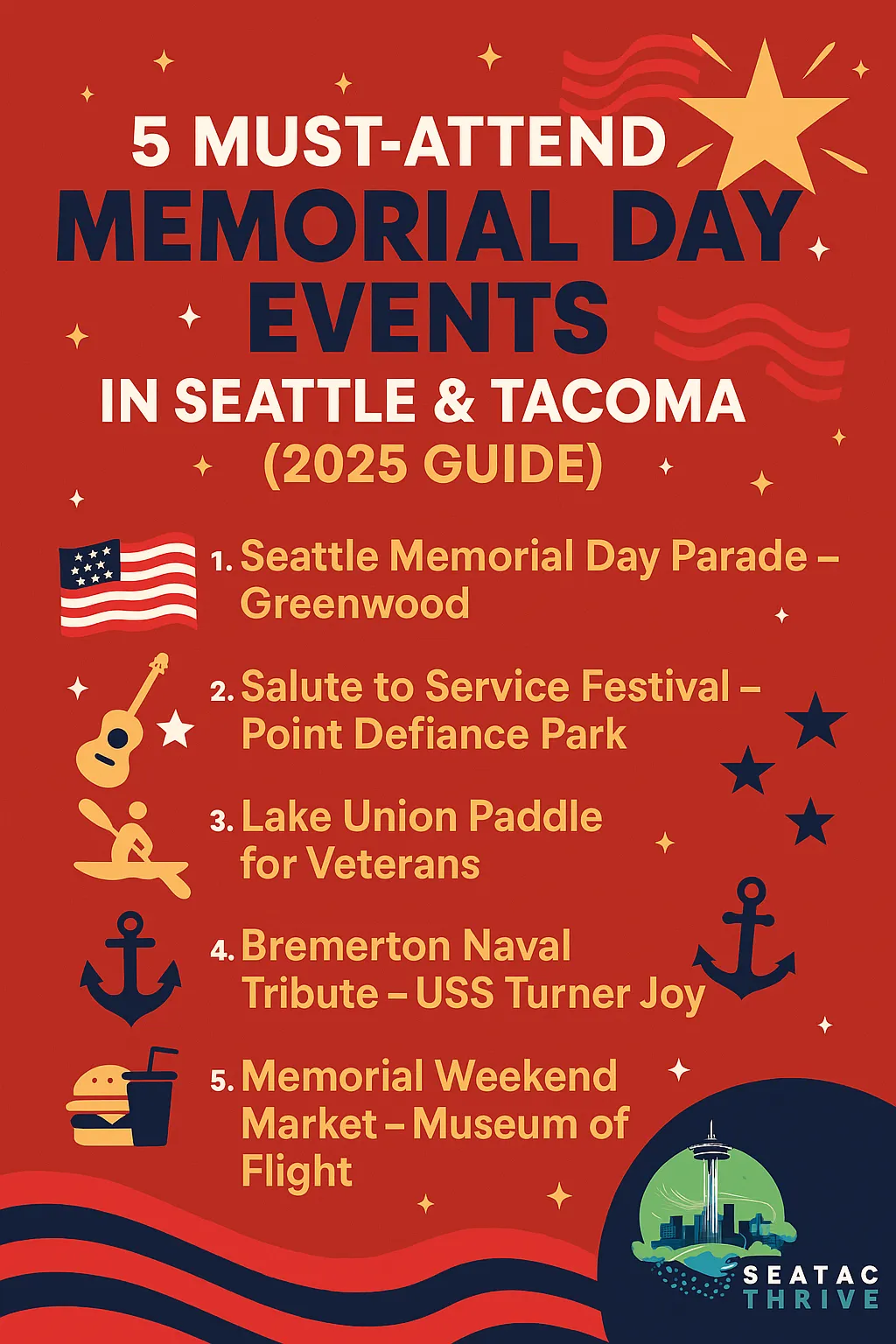 5 Must-Attend Memorial Day Events in Seattle & Tacoma
