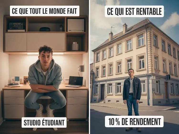 Immeuble rentable vs studio étudiant : la vraie rentabilité en chiffres
