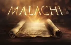 scroll that says malachi 
