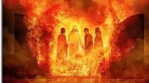 4 men in the fiery furnace