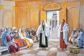 peter and john before Sanhedrin