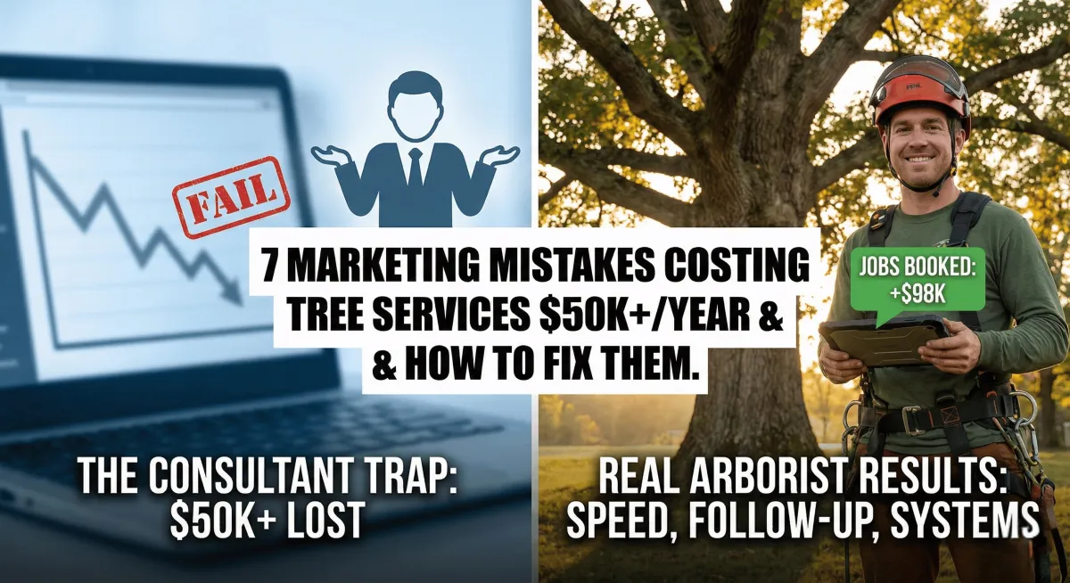 I Ran a 7-Figure Tree Service for 6 Years. Here's What Most Marketing Agencies Get Wrong.