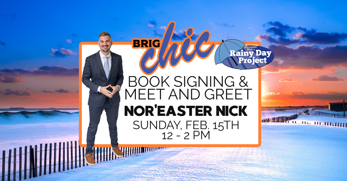 📚✨ Meet Nor’Easter Nick Pittman — LIVE at Brig Chic! ✨📚