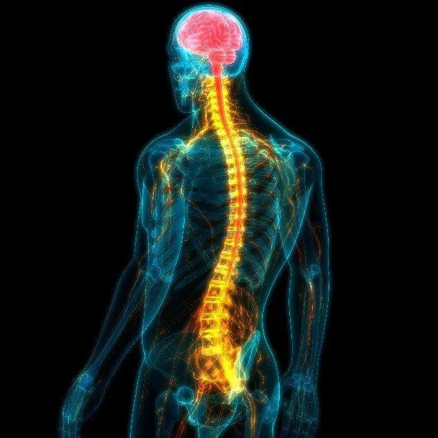 spine nervous system self healing neck back pain