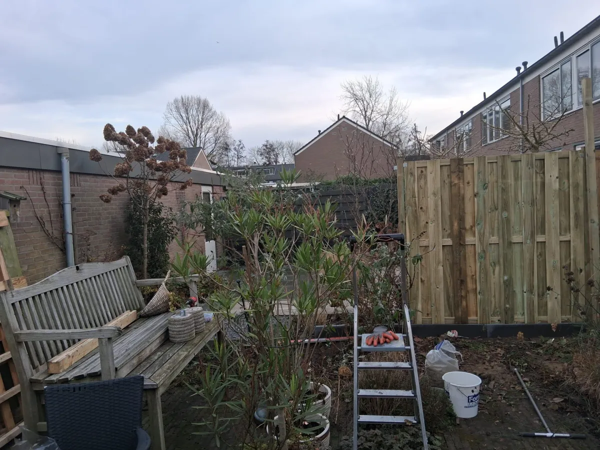 schuurtje montage Klus & Bestratingsbedrijf Engelbart