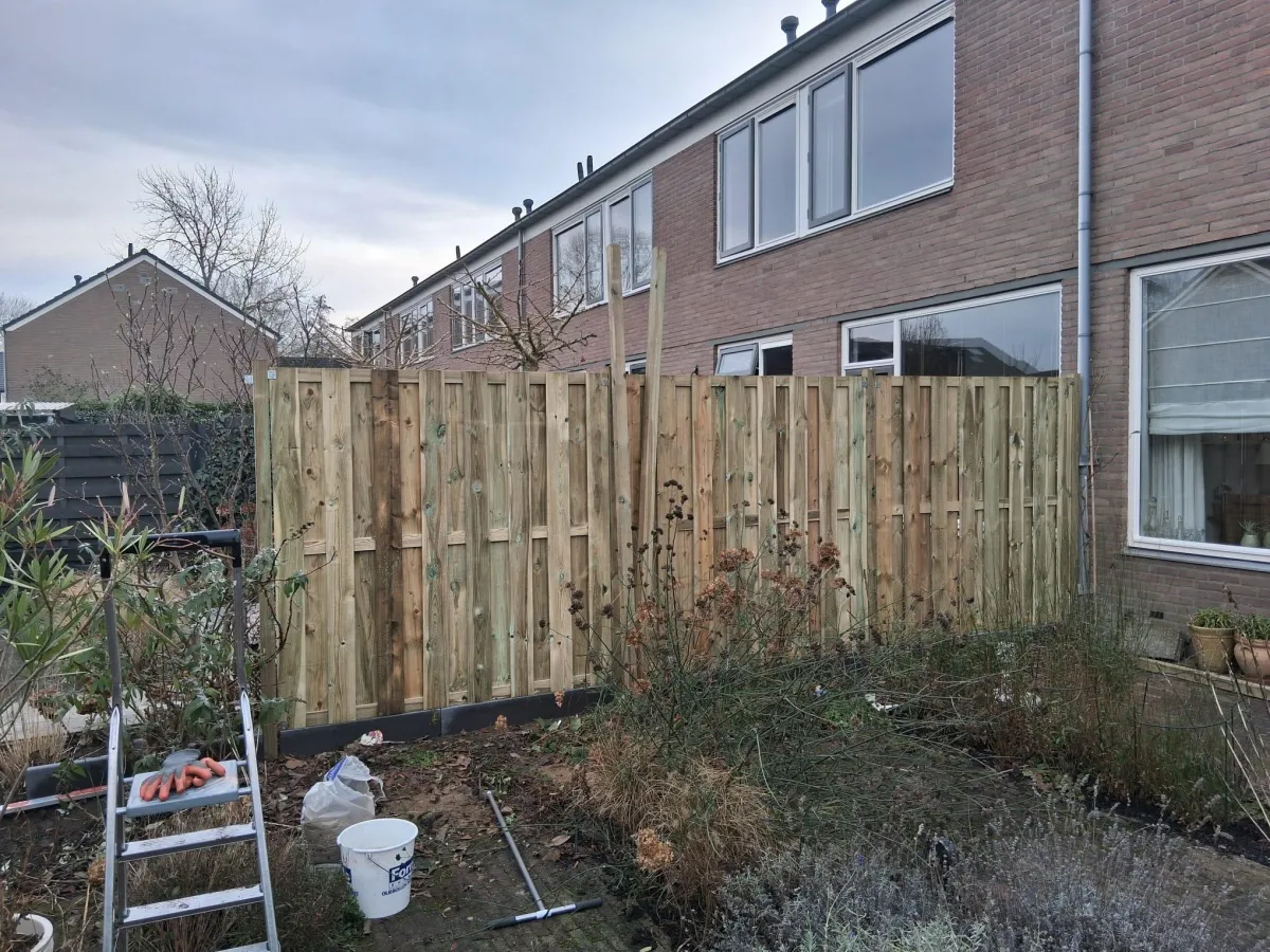 schuurtje montage Klus & Bestratingsbedrijf Engelbart