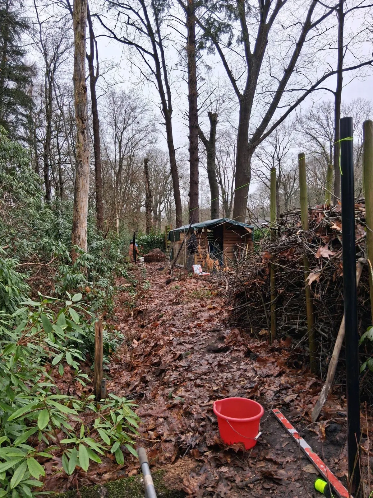 schuurtje montage Klus & Bestratingsbedrijf Engelbart