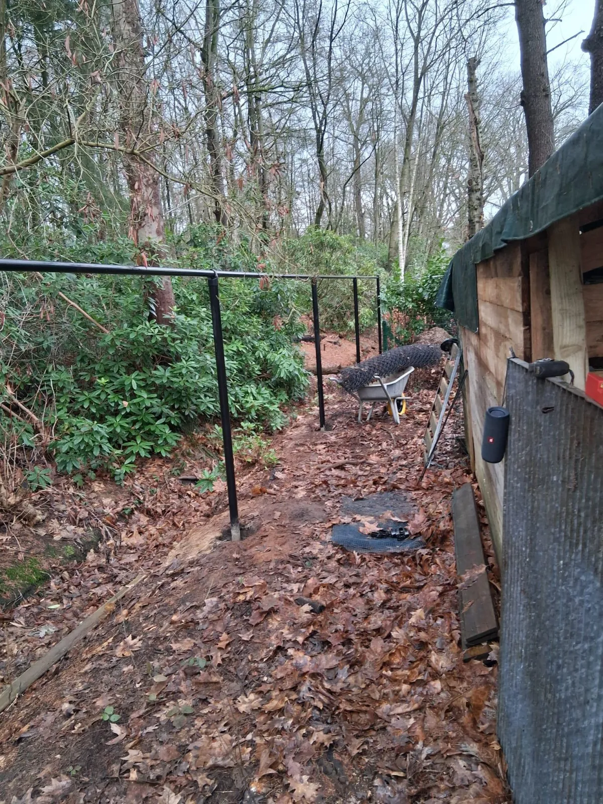 schuurtje montage Klus & Bestratingsbedrijf Engelbart