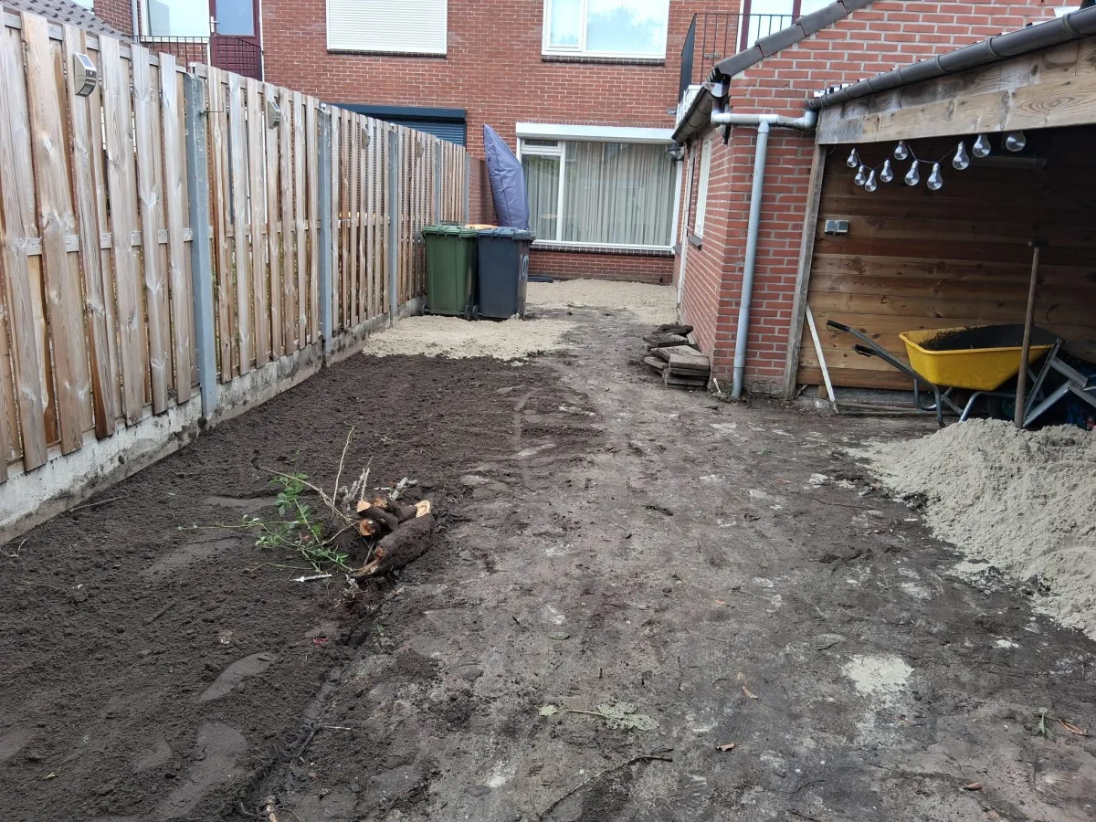 schuurtje montage Klus & Bestratingsbedrijf Engelbart