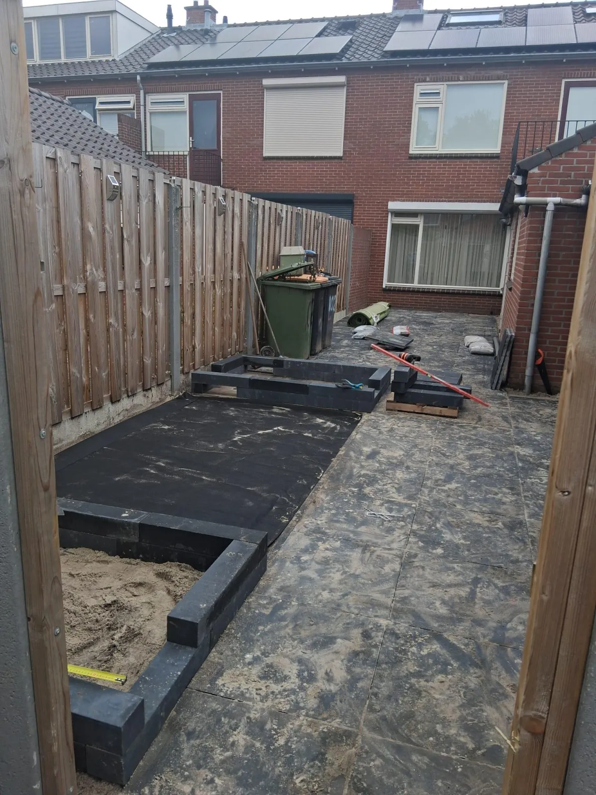 schuurtje montage Klus & Bestratingsbedrijf Engelbart