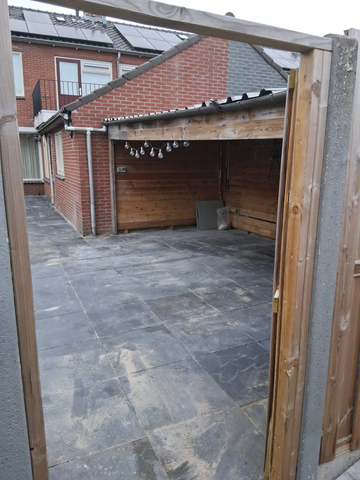 schuurtje montage Klus & Bestratingsbedrijf Engelbart