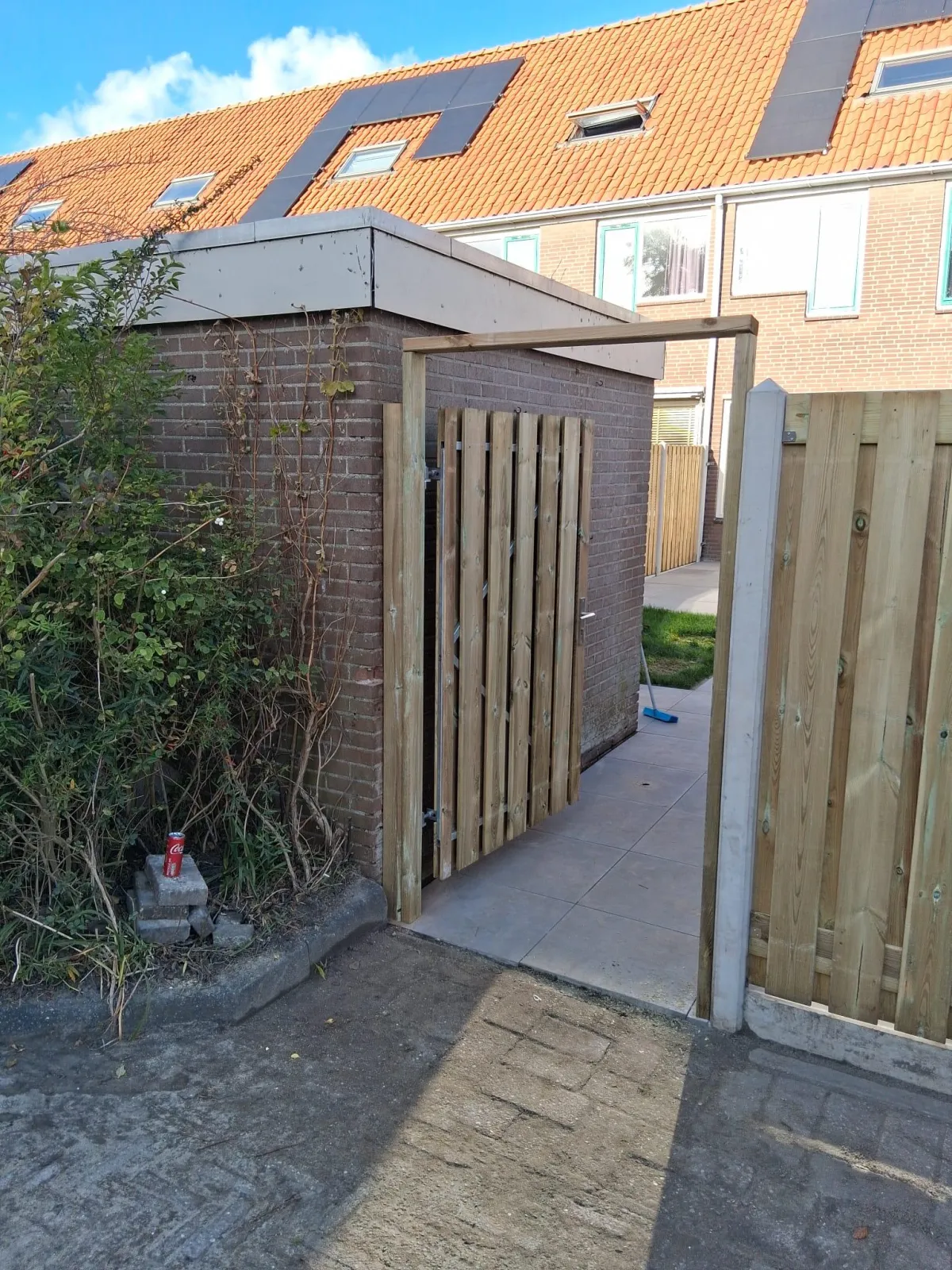 schuurtje montage Klus & Bestratingsbedrijf Engelbart