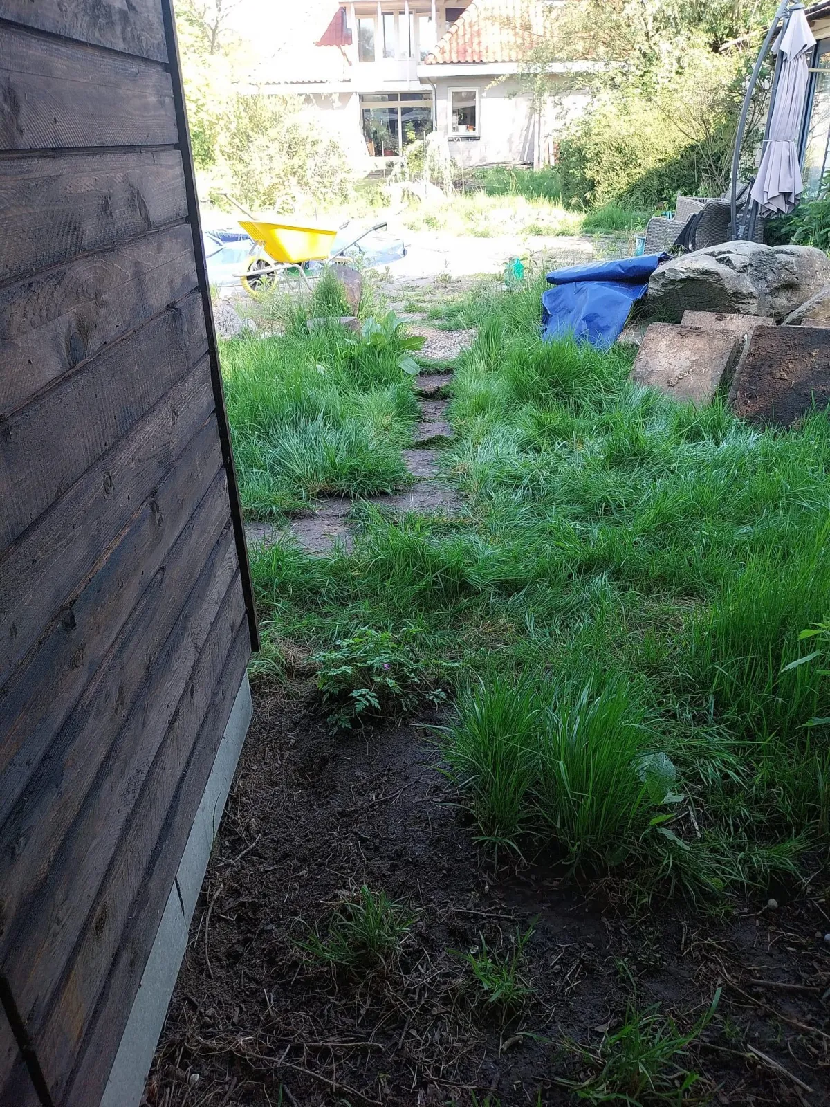 schuurtje montage Klus & Bestratingsbedrijf Engelbart