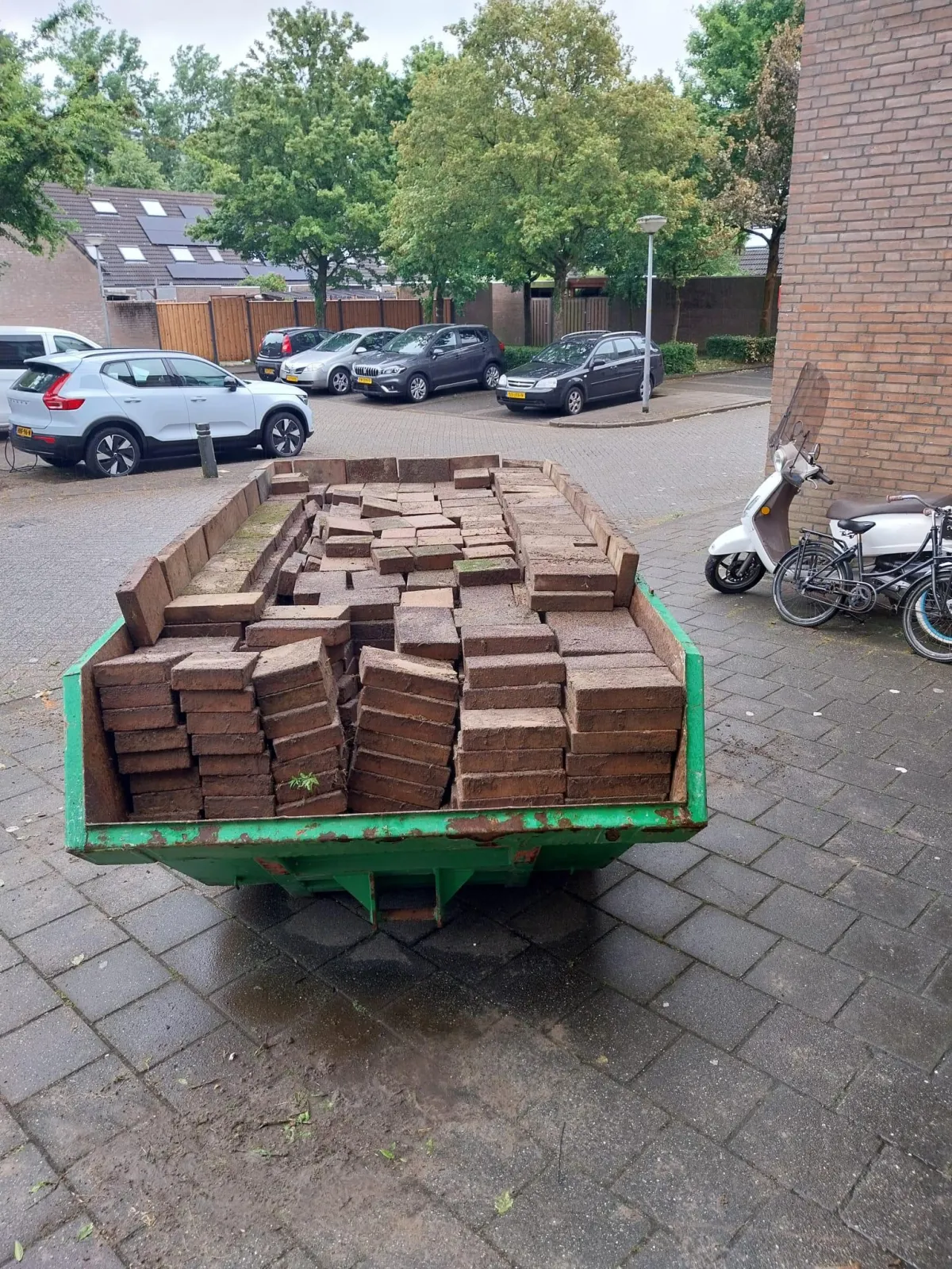 schuurtje montage Klus & Bestratingsbedrijf Engelbart