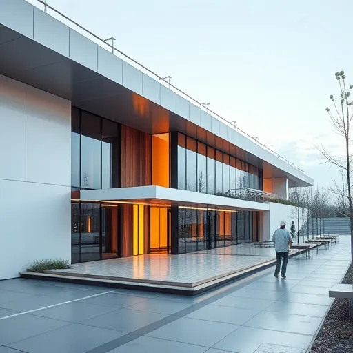 Futurisztikus modern vízvezeték-szerelő műhely részletes látképe, központi eleme egy high-tech, áttetsző mosdópult tele okos csaptelepekkel, finom, fénylő szűrőkkel és perlátorokkal, melyek kísérleti laborstílust idéznek. A tiszta, minimalista környezet futurisztikus világításban ragyog, dominálnak a hideg kék és ezüst árnyalatok, hangsúlyozva a modern technológiát és precizitást. A háttér geometrikus mintázatokból és holografikus fénypászmákból áll, amelyek a víz természetes mozgását digitális áramlatként ábrázolják. Látható a részletek között egy cikázó lézersugár, amely a víz útját szimulálja, valamint a csillogó, ékszer-szerű szűrők feldolgozott felületei. A stílus a Futurism irányzatot követi, dinamikus, losanganaló formákkal és színes fényeffektekkel, főként hideg színárnyalatokon belül, megjelenítve a technológia és a természetes víz összefonódását. A kép hangsúlyozza az innovatív vízvezeték-szerelés jövőjét, ahol a tisztítás és karbantartás művészi, futurisztikus élménnyé válik egy minimalista, elegáns, technológiailag fejlett környezetben.