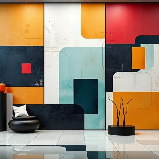 A modern, high-tech légkondicionáló vagy páramentesítő készülék központi szerepet tölt be a képben, egy minimalista és futurisztikus környezetben. A készülék körül finom, áramló levegő- és vízcseppeket szimbolizáló absztrakt formák jelennek meg, amelyek a frissesség és tisztaság érzését keltik. A kép világos, tiszta színárnyalatok között mozog, mint jégkék, türkiz, levélzöld és ezüst, amelyek a hatékonyságot és a környezetbarát technológiát hangsúlyozzák. Az Abstract Expressionism stílusának lendületes, érzelmekkel teli ecsetvonásai dinamikus lendületet adnak a kompozíciónak, miközben energikus színkeverések fokozzák az innováció érzetét. A háttérben elmosódott, geometrikus városi táj vagy növényekkel borított otthoni tér látható, tovább erősítve a friss levegő és nyugalom atmoszféráját. Egyes részletek, mint például színátmenetes vízfutam vagy szétszórt színfoltok, az egészségügyi levegőminőség javítását és a páramentesítés folyamatát szimbolizálják. Az egész kép nyugodt, mégis energikus hangulatot áraszt, a jövőbe tekintést és a technológia megbízhatóságát hangsúlyozva, kifejezve az innovációt, tisztaságot és a hatékony működést.