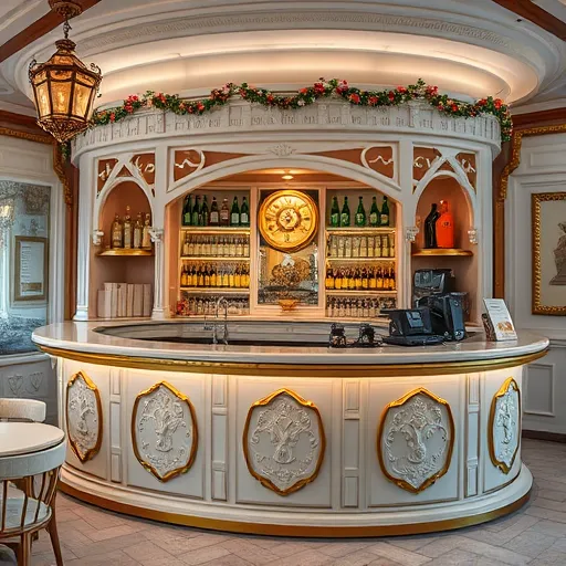 Barokk stílusú művészi kép egy díszített, aranyozott bojlerről, amely gazdagon ornamentált, csillogó csövekkel és aranyozott részletekkel van díszítve. A bojler belső szerkezetét meleg, sárgás fény világítja meg, mintha egy gazdag barokk terem közepén helyezkedne el. Körülötte finoman hajló, részletes ornamentikákban gazdag minták és díszítések láthatók, amelyek festményszerűen hangsúlyozzák az ódon hangulatot. A háttérben lágyan elmosódott, gazdag textúrákkal és mennyezet nélküli freskókkal díszített felületek növelik a művészi atmoszférát. A kompozícióban egy apró, szinte játékos részlet is megfigyelhető: egy díszes mechanikus modell vagy óraszerkezet finom, könnyed mosolyú részlete, amely a „hibák felismerése” témát humorosan utalva jelenik meg. A kép színpalettája meleg arany, mély borvörös, krémes árnyalatok és sötét barna tónusok kombinációja, amely a megbízhatóságot és a művészi igényességet sugallja. Lágy, hullámos fények játszanak a díszítéseken, hangsúlyozva az arany díszeket és finom textúrákat. A kép sarkában egy titokzatos, régies kulcs vagy fogaskerék sziluettje is megjelenik, utalva a műhely vagy az antik szerkezetek hangulatára. Az összhatás nyugodt, művészi és szellemes, mely az egyszerűség és a gazdag díszítettség találkozását mutatja be, ideális egy szakmai és vizuálisan lenyűgöző blogborítóképhez, amely a bojler szerelésének technikai és művészi oldalát egyaránt hangsúlyozza.