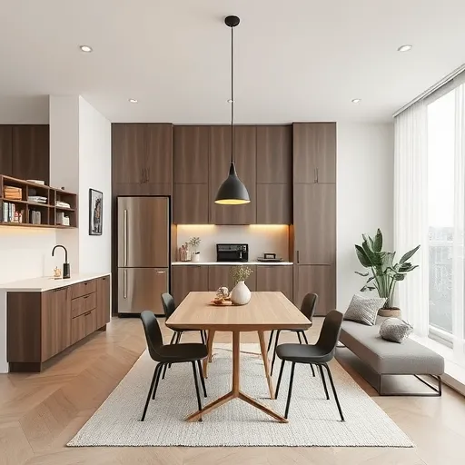 A modern, minimalista beltéri környezetben látható, fényes, szögletes klímaberendezés beltéri egységét tisztítják és fertőtlenítik. A kép központjában az ultrahangos vagy gőzös tisztítószert tartó kezek, finom, áttetsző folyadékkal vagy gőzzel kezelik a készüléket, miközben a háttérben lágy, diffúz fény és illatosító szál hangsúlyozza a frissességet és tisztaságot. A színpaletta pasztellzöld, halványkék és fehér árnyalatait alkalmazza, romantikus, nyugodt atmoszférát teremtve. A háttérben elmosódott modern lakásbelső növényekkel és dekorációs elemekkel, míg a Tachisme stílusú, lazán ecsetelt felületek művészi dinamizmust adnak a képnek. A világos színek, lágy fények és finom színtónusok erősítik a tisztaság és jó közérzet érzetét, egy otthonos, professzionális higiéniai szemléletet sugározva egyedülálló művészi hangulatban.